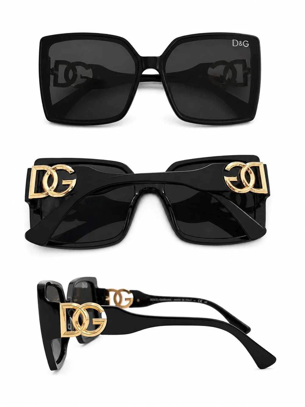 D&G Black Sunglasses